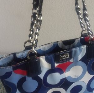 💥❤Coach Satin Tote💙💥